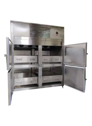 Stainless Steel Four Door for stocking Prawns/ fish