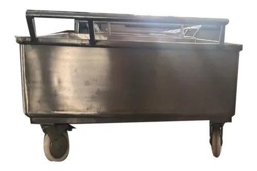 Stainless Steel Bin Trolley