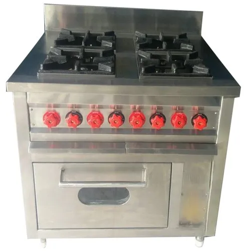 Stainless Steel Continental Burner With Oven